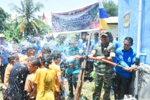 Danrem 161/Wira Sakti tinjau Lokasi Sumur Bor Program “TNI AD Manunggal Air Bersih” di Desa Manusak Kabupaten Kupang