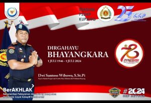 Ucapan Hari Bhayangkara ke 78